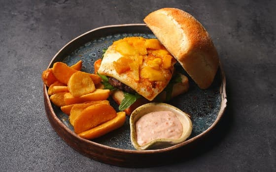 منگو برگر | Mango burger